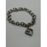925 STERLING SILVER  DIAMOND HEART KSJ  BRACELET