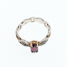 925 Sterling Silver Almandine Ring Size 7