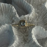 925 Sterling Silver Rj Topaz Ring Size 7