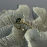 925 Sterling Silver Rj Topaz Ring Size 7