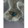925 Sterling Silver Turquoise Ring Size 5.5