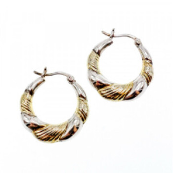 925 Sterling Silver Gold Plated Earrings