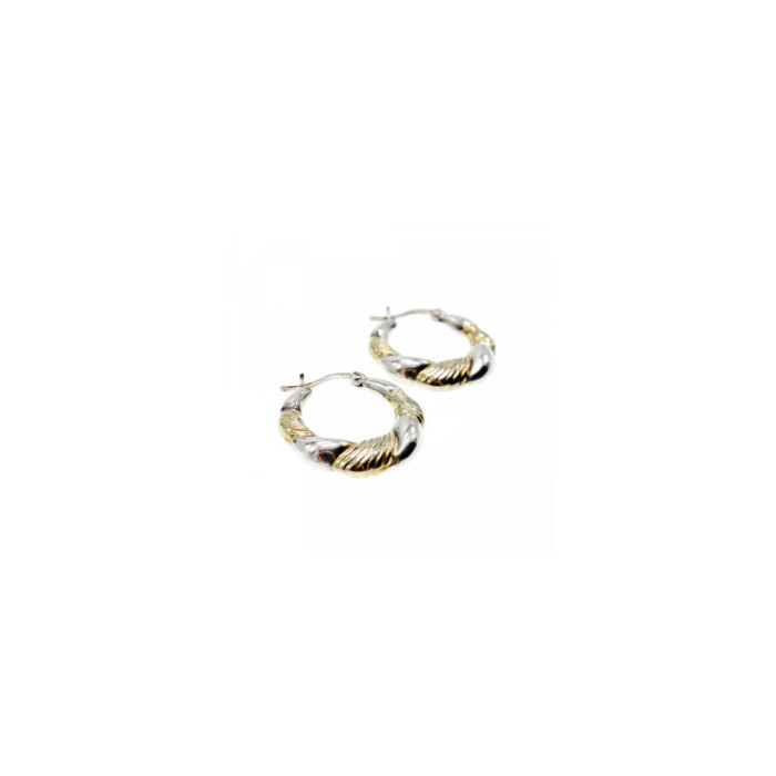 925 Sterling Silver Gold Plated Earrings