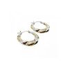 925 Sterling Silver Gold Plated Earrings