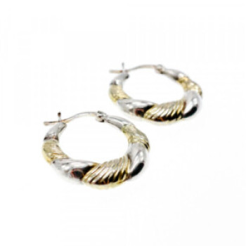 925 Sterling Silver Gold Plated Earrings