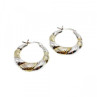 925 Sterling Silver Gold Plated Earrings