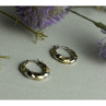 925 Sterling Silver Gold Plated Earrings