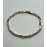 925 Sterling Silver Opal Bracelet 7.5 in