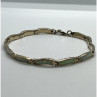 925 Sterling Silver Opal Bracelet 7.5 in