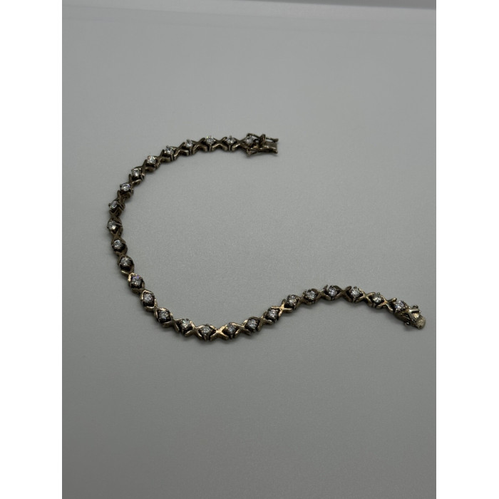 925 STERLING SILVER CZ BRACELET
