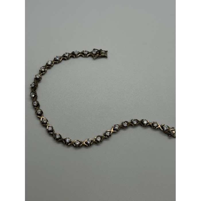 925 STERLING SILVER CZ BRACELET