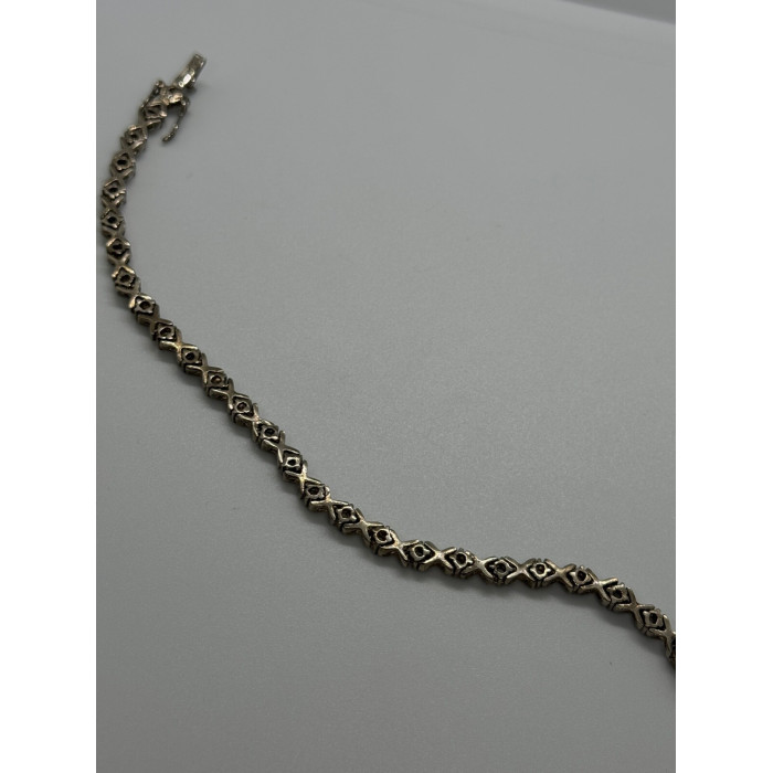 925 STERLING SILVER CZ BRACELET