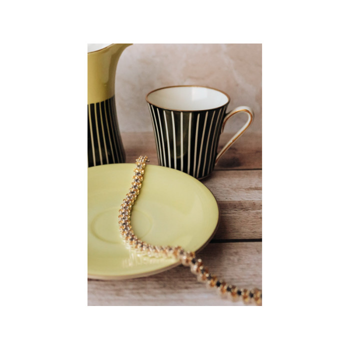 925 STERLING SILVER CITRINE & AMETHYST BRACELET SIZE 7.5 IN