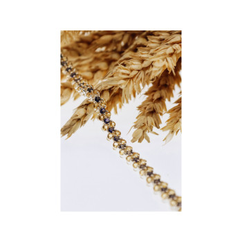 925 STERLING SILVER CITRINE & AMETHYST BRACELET SIZE 7.5 IN