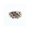 925 Sterling Silver Sapphires Ring Size 7