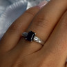 925 Sterling Silver Tourmaline & Beryl Ring Size 8.5