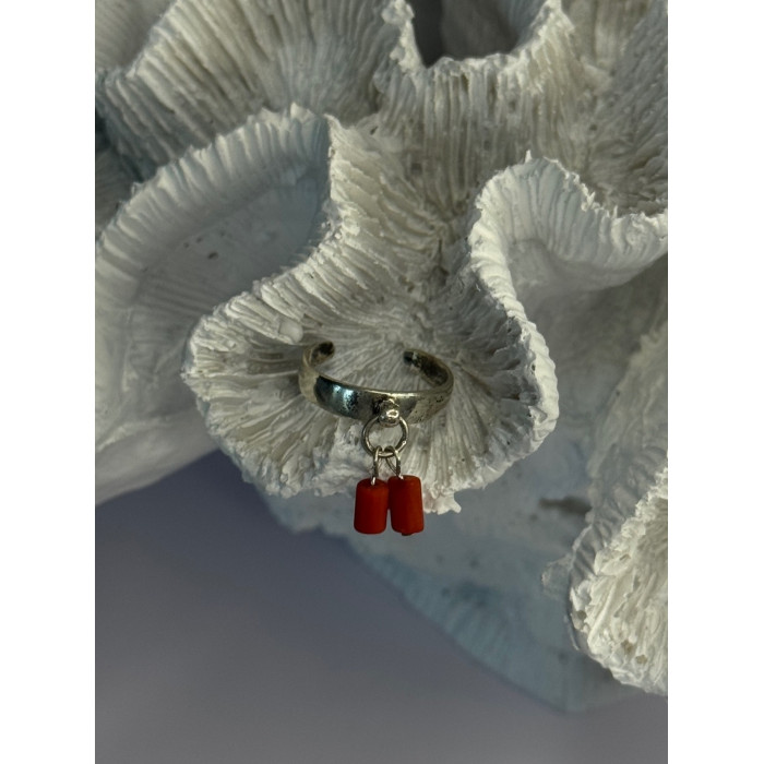 Vintage 925 Sterling Silver Red Agate Ring Sizable Maximum 6