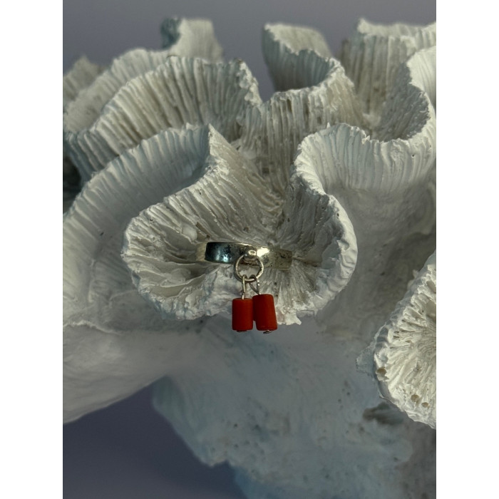 Vintage 925 Sterling Silver Red Agate Ring Sizable Maximum 6