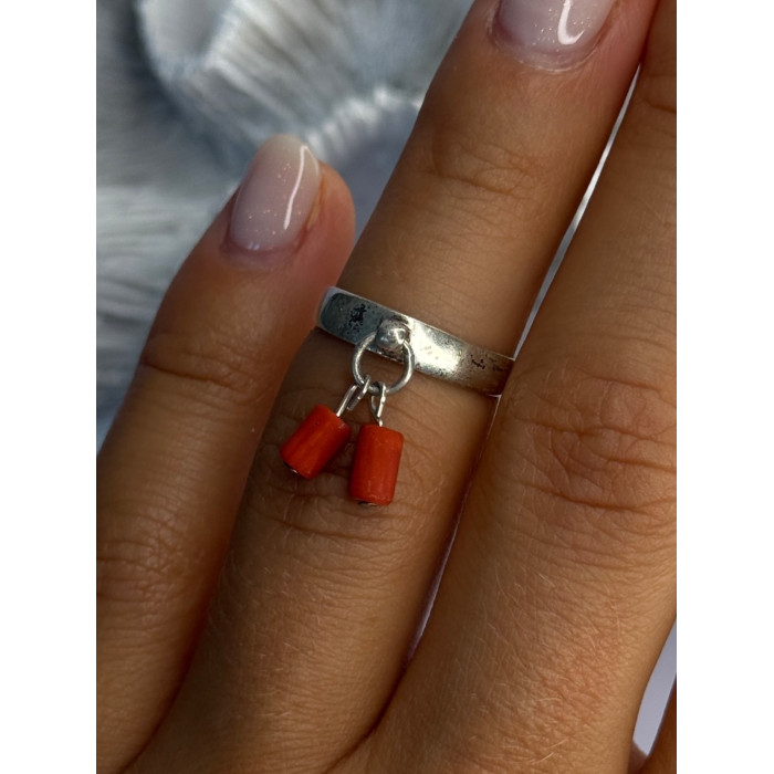 Vintage 925 Sterling Silver Red Agate Ring Sizable Maximum 6