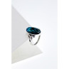 925 Sterling Silver Haliotis Ring Size 5