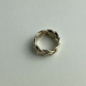 Vintage 925 Sterling Silver Ring Size 6.5