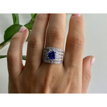 925 STERLING SILVER CZ RING SIZE 10