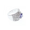 925 STERLING SILVER CZ RING SIZE 10