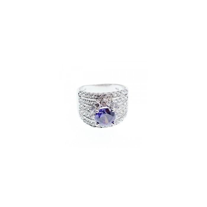 925 STERLING SILVER CZ RING SIZE 10
