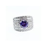 925 STERLING SILVER CZ RING SIZE 10