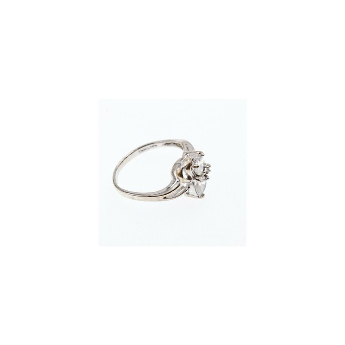 925 Sterling Silver White CZ 