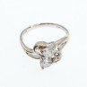 925 Sterling Silver White CZ 