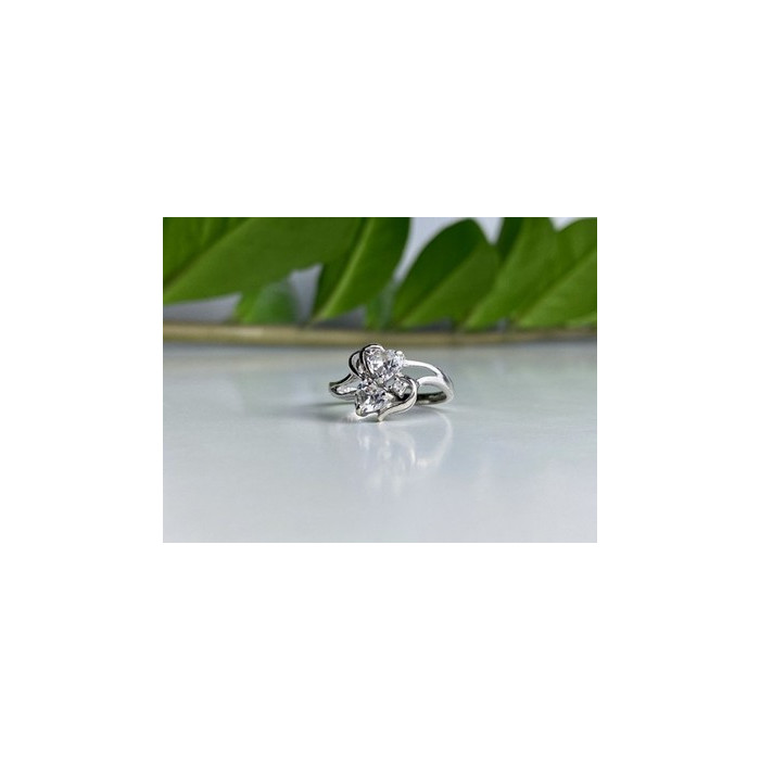 925 Sterling Silver White CZ 