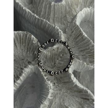 925 Sterling Silver Citrine Ring Size 9.5