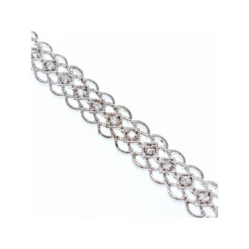 925 STERLING SILVER WHITE TOPAZ 