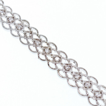 925 Sterling Silver White Topaz 
