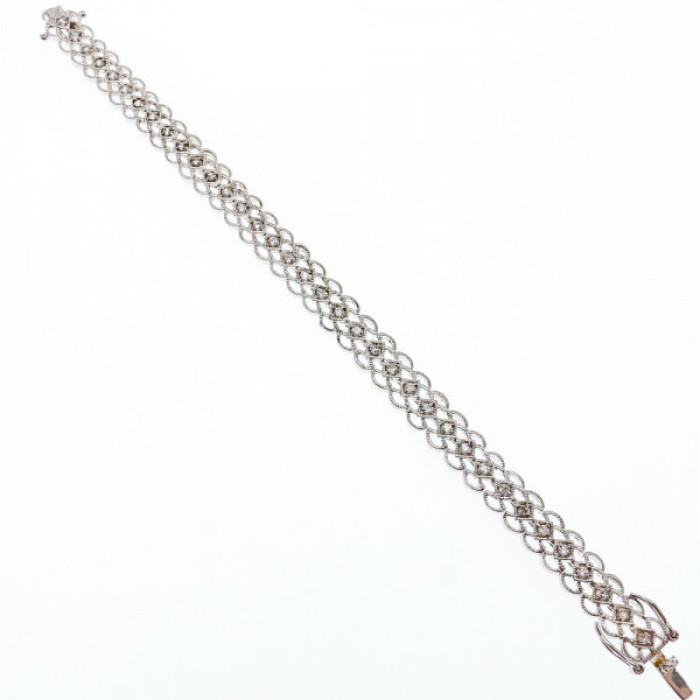 925 Sterling Silver White Topaz 