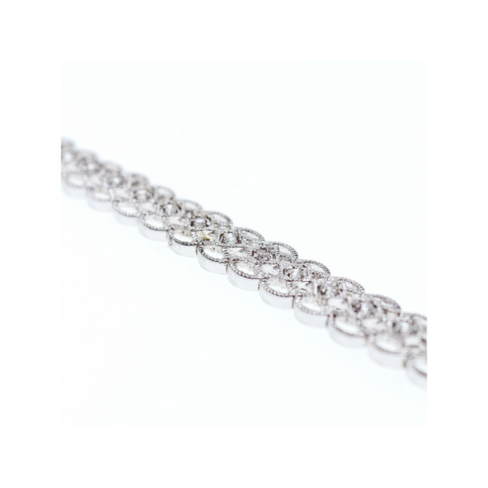 925 STERLING SILVER WHITE TOPAZ 