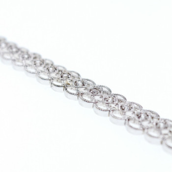 925 Sterling Silver White Topaz 