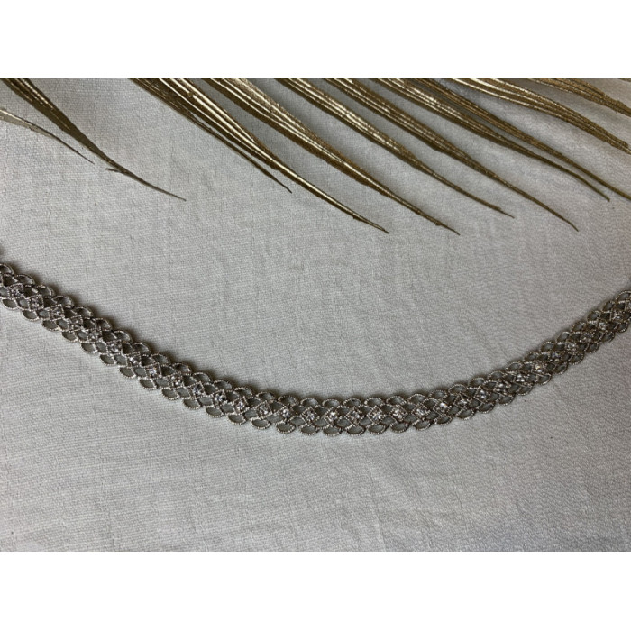 925 STERLING SILVER WHITE TOPAZ 