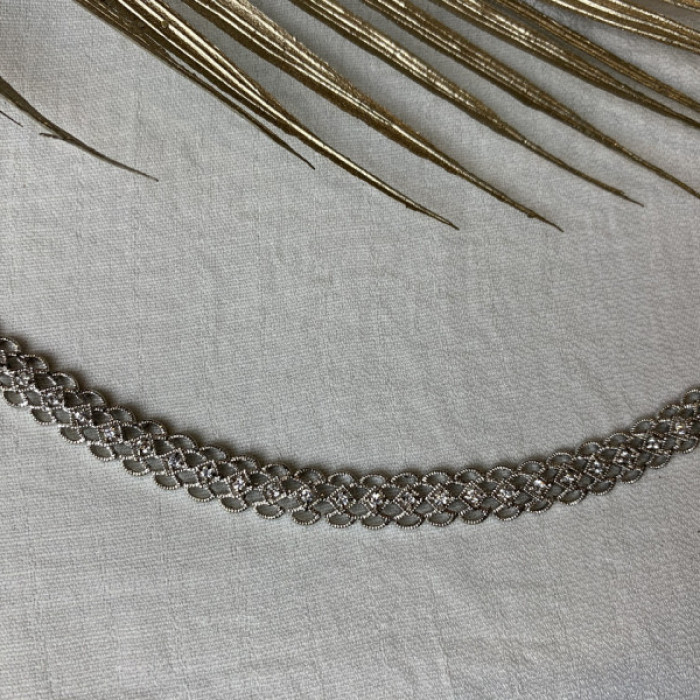 925 Sterling Silver White Topaz 