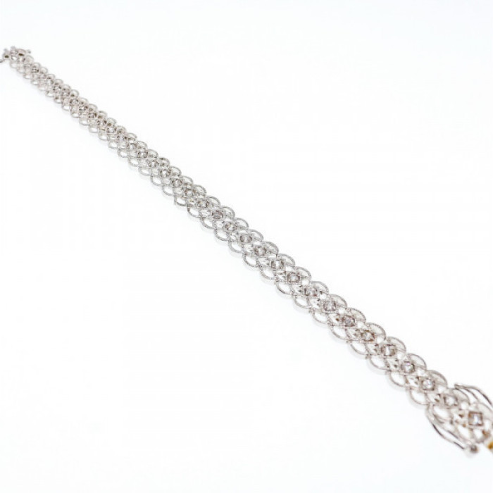 925 Sterling Silver White Topaz 