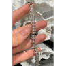 925 Sterling Silver White Topaz 