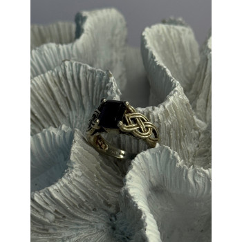 Vintage 925 Sterling Silver Purple Tourmaline Ring Size 5