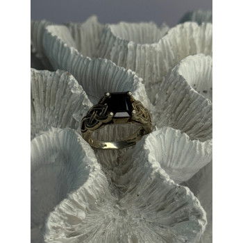 Vintage 925 Sterling Silver Purple Tourmaline Ring Size 5