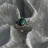 Vintage 925 Sterling Silver Turquoise Ring Size 6