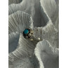 925 Sterling Silver Turquoise Ring Size 7