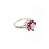 925 Sterling Silver Opal & Pink Spinel 