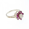 925 Sterling Silver Opal & Pink Spinel 