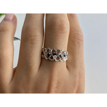 925 Sterling Silver Sapphires 