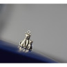 925 Sterling Silver Cats Pendant